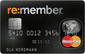 re:member MasterCard kredittkort